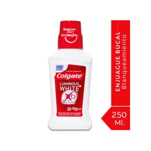 COLGATE BUCAL LUMINOUS WHITE x 250ml